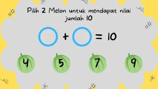 Kamu harus berpikir kreatif untuk memecahkan teka-teki ini.
