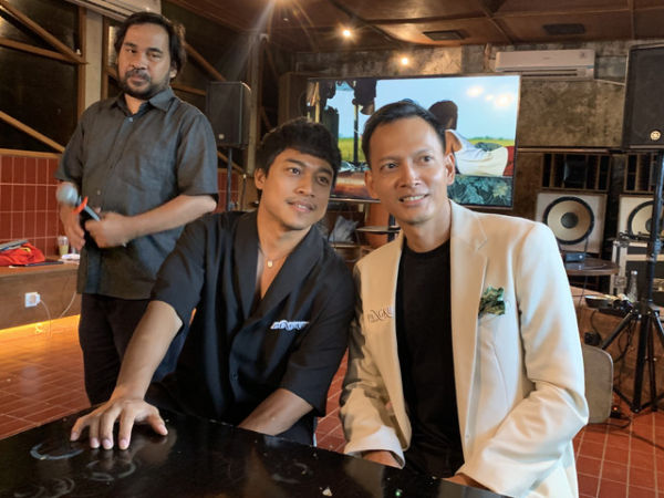 Jumpa pers film Pangku di Kemang, Jakarta Selatan, Kamis (16/10). Foto: Vincentius Mario/kumparan