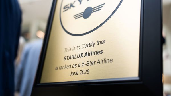 STARLUX คว้า 5 ดาว SKYTRAX ปี 2025 ก้าวสู่สายการบินเวิลด์คลาส
