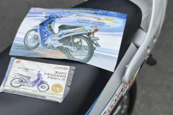 Honda Karisma X 125 tahun 2025 hasil restorasi. Foto: Dok. Jack Navarro