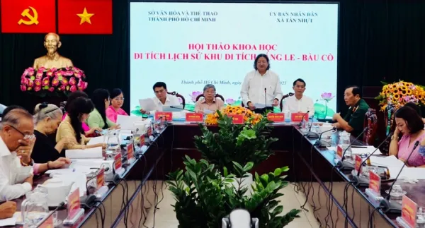 Đề xuất khu di tích Láng Le Bàu Cò là di tích lịch sử cấp quốc gia - Ảnh 1. Láng Le Bàu Cò - Ảnh 1.