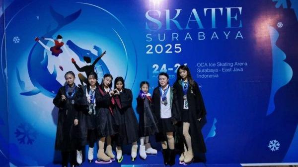 ICE SKATING - OCA Ice Skating Arena Surabaya menyelenggarakan kompetisi bertaraf internasional yang bertajuk Skate Surabaya 2025, mulai 24-26 Oktober 2025.