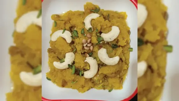 Delicious Kesari Rava Sheera