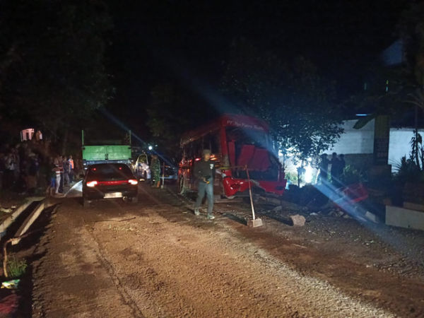 Lokasi kecelakaan di Dusun Cilangkap, Kecematan Wado, Kabupaten Sumedang, Jawa Barat, Sabtu (1/11/2025). Foto: Dok. Istimewa