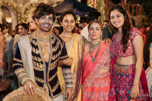 Yash and Avanti Birla with Supriya and Revati Sule Yash and Avanti Birla with Supriya and Revati Sule