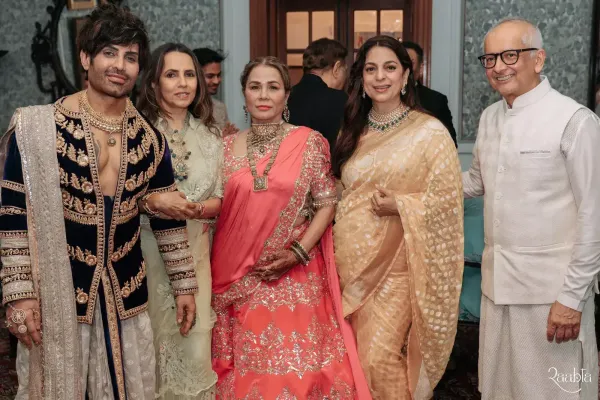Yash and Avanti Birla with Jai Mehta and Juhi Chawla Yash and Avanti Birla with Jai Mehta and Juhi Chawla