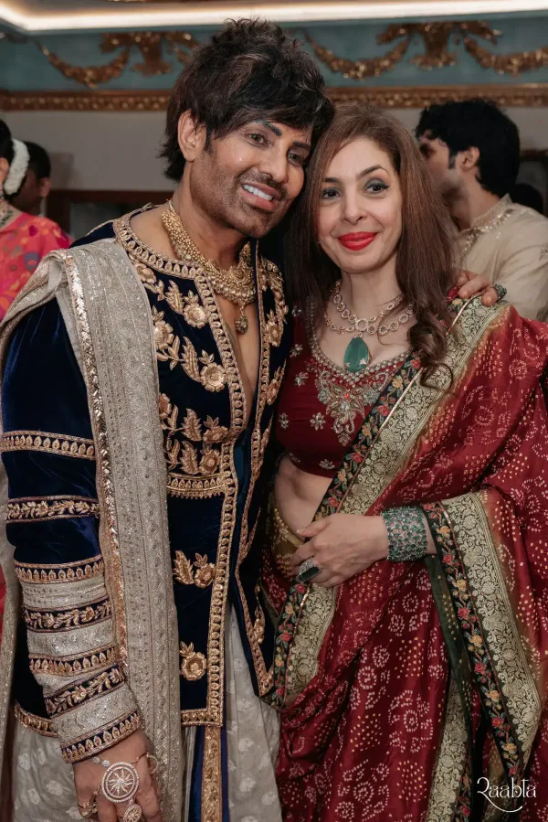 Yash Birla with Nawaz Mody Singhania Yash Birla with Nawaz Mody Singhania