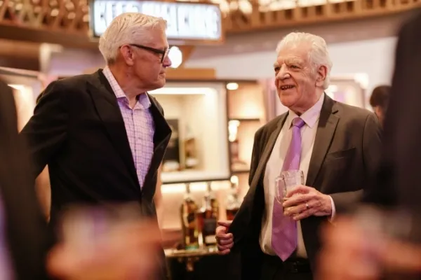 Mr. Kenneth Atkinson at a party in Ben Thanh ward, Ho Chi Minh City. Photo: Provided by the character