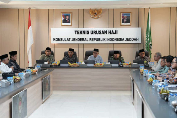 Kemenhaj koordinasi diplomatik dengan Kedutaan Besar Republik Indonesia (KBRI) untuk Arab Saudi dan Konsulat Jenderal Republik Indonesia (KJRI) di Jeddah. Foto: Dok. Kemenhaj RI