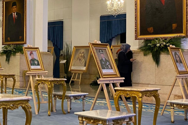 Foto para tokoh jelang penganugerahan gelar Pahlawan Nasional 2025 di Istana Negara, Jakarta Pusat, Senin (10/11/2025). Foto: Zamachsyari/kumparan