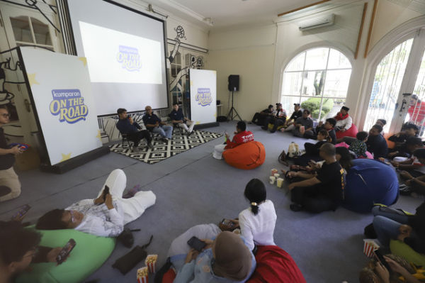 Keseruan diskusi kumparan On The Road di kantor kumparan, Jakarta Selatan, Minggu (9/11/2025). Foto: Jamal Ramadhan/kumparan