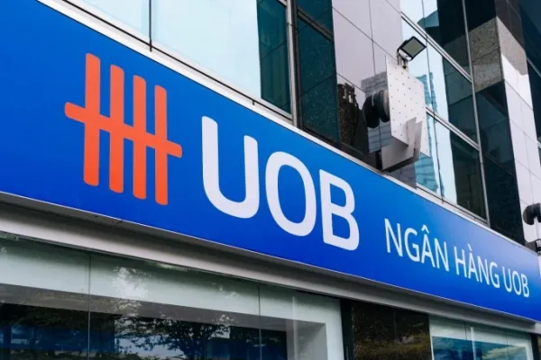 हो ची मिन्ह सिटी मध्ये UOB शाखा कार्यालय. UOB च्या फोटो सौजन्याने