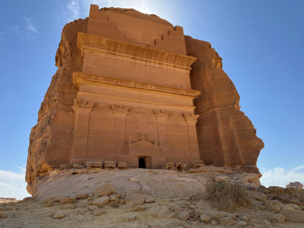 Mengunjungi destinasi wisata menarik di Al Ula, Arab Saudi, Rabu (6/11/2025).  Foto: Giovanni/kumparan