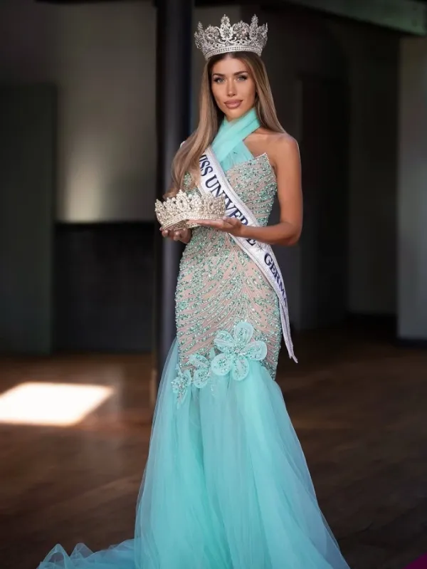 Diana Fast, who represented Germany at the Miss Universe 2025 pageant. Photo from Fasts Instagram