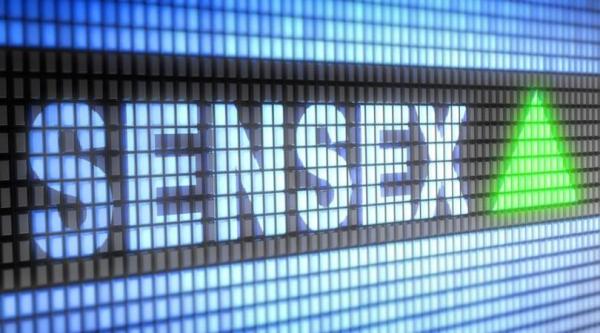 Sensex, Nifty end lower amid volatile trade