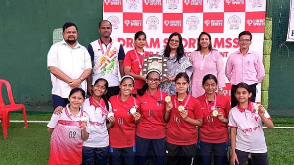 Dr. Babasaheb Ambedkar Vidyalaya, Vikhroli, emerged champions in the Girls U-16 kabaddi division.