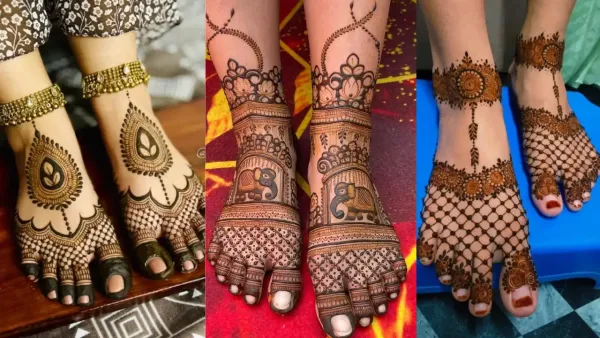 Leg Mehndi Designs: Girls make such floral mehndi to enhance the beauty of feet, see the most beautiful designs of Foot Mehndi.