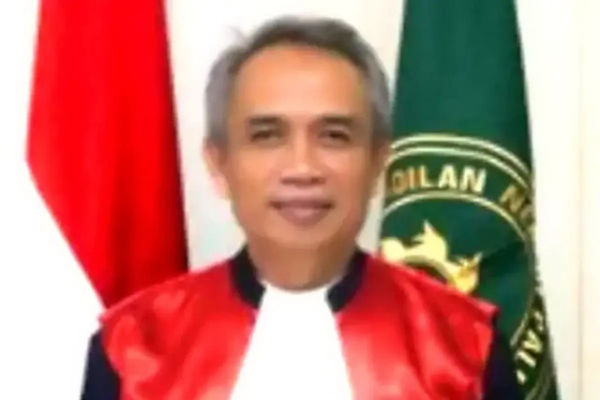 Hakim Pengadilan Negeri Palembang, Raden Zaenal Arief. Foto: M. Mahendra/HO-Antara