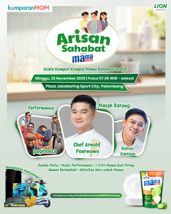 Festival Arisan sahabat Mama di Palembang. Foto: dok. kumparan