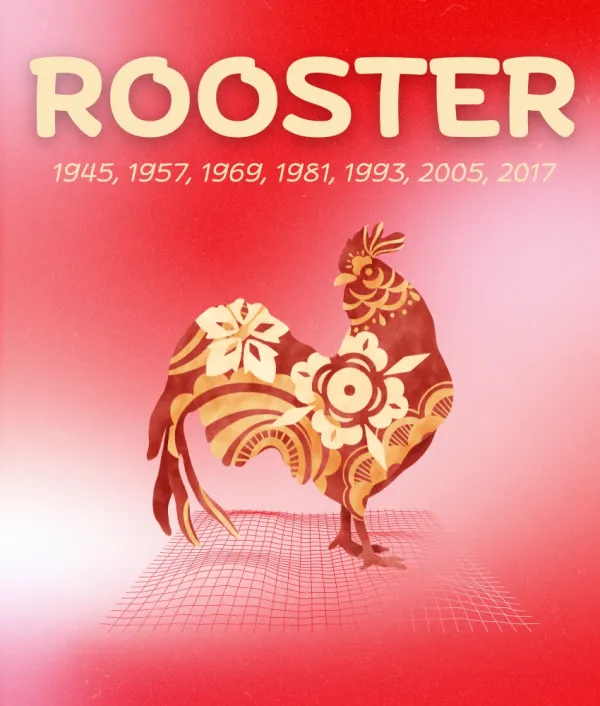 rooster chinese zodiac sign weekly horoscope november 17 - 23, 2025