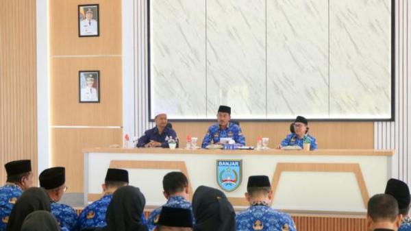 Bupati Banjar H Saidi Mansyur memimpin Rapat Koordinasi 02