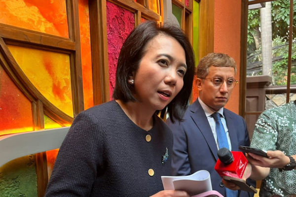 Jubir Kemlu Yvonne Mewengkang. Foto: Andreas Gerry Tuwo/kumparan