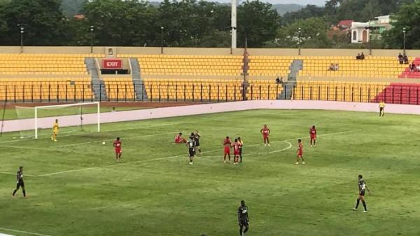 PERSIJAP - Persijap Jepara saat menghadapi Semen Padang Fc di Stadion Gelora Bumi Kartini (GBK) Kabupaten Jepara.