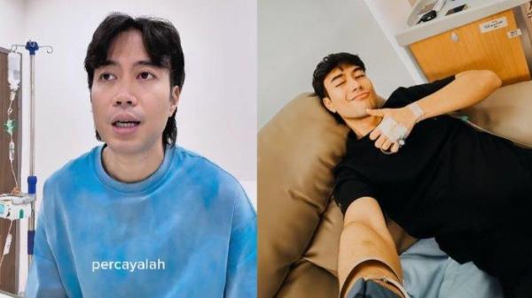 UNGKAP KONDISI KANKER - Kolase potret penyanyi Vidi Aldiano dicapture Jumat (13/6/2025).