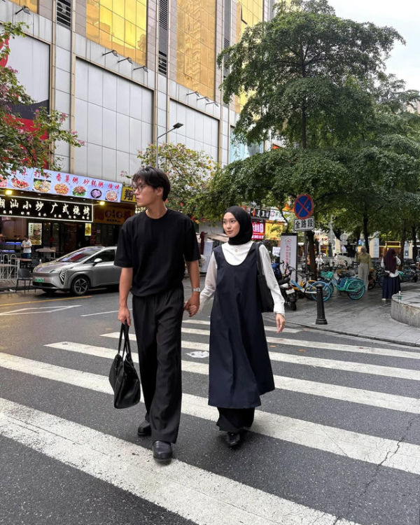 Na Daehoon dan Julia Prastini. Foto: Instagram/@juliaprt7