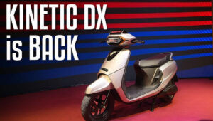 Kinetic DX: The Iconic Scooter Reimagined in Electric Form for Stylish, Nostalgic, and Eco-Friendly Rides