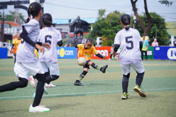 Pertandingan MilkLife Soccer Challenge Jakarta Seri 1 2025/26. Foto: Dok. MilkLife Soccer