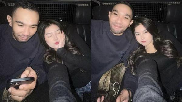 PACAR BARU - Potret kebersamaan Enji Baskoro dengan kekasih baru dicapture (19/11/2025). Ramai dikaitkan pedangdut Ayu Ting Ting.