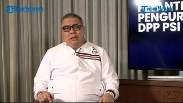 TRIBUN MANADO PODCAST - Ketua Harian DPP Partai Solidaritas Indonesia Ahmad Ali saat jadi narasumber di Podcast Tribun Manado, Manado Convention Centre (MCC), Kelurahan Sario, Kecamatan Sario, kota Manado, provinsi Sulawesi Utara, Kamis (27/11/2025). Dirinya menaruh harapan besar, kelak PSI Sulut dapat melahirkan Prabowo-Prabowo selanjutnya.