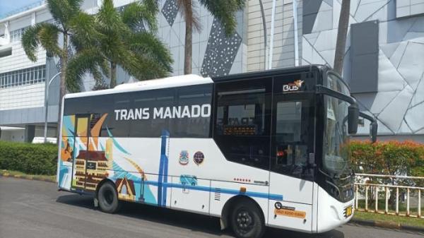 BUS BTS MANADO - Rute Bus BTS di Kota Manado diatur di dua koridor, yaitu Terminal Malalayang – Terminal Kalimas dan Terminal Kalimas – Bandara Sam Ratulangi Manado.