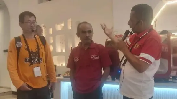 Ka Nung Bakery Johnny Pinot, Cholid Salim Askar, dan Abdullah Abubakar Batarfie di Run Kafe