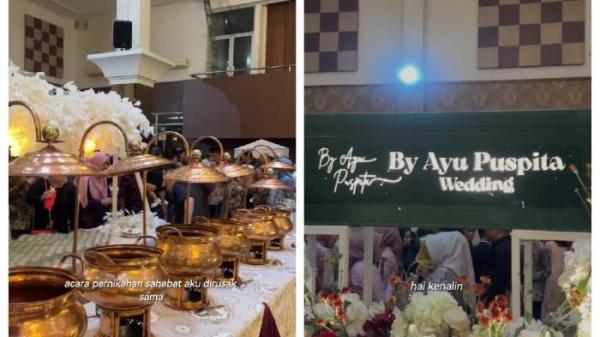 PENIPUAN - Sejumlah pengantin menjadi korban penipuan vendor wedding dari WO Ayu Puspitadinanti.