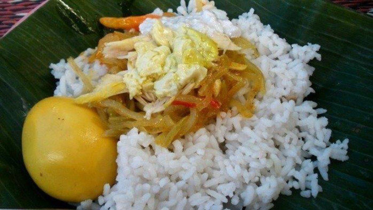 Ilustrasi nasi liwet