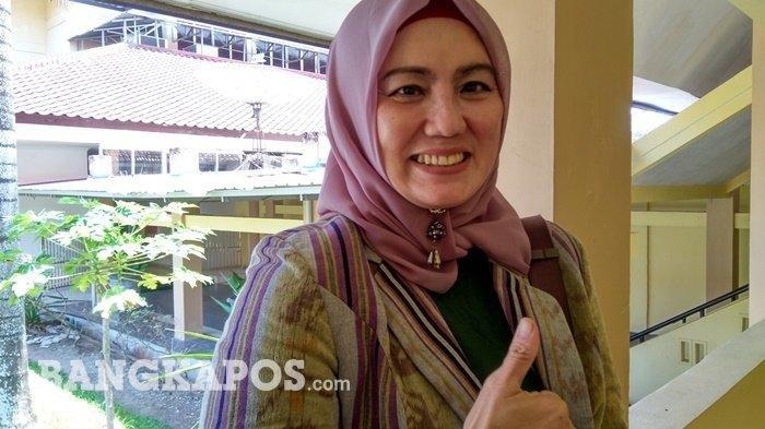 IJAZAH PALSU - Wakil Gubernur Kepulauan Bangka Belitung, Hellyana. Ia terjerat kasus tudingan ijazah palsu, mirip seperti Jokowi.