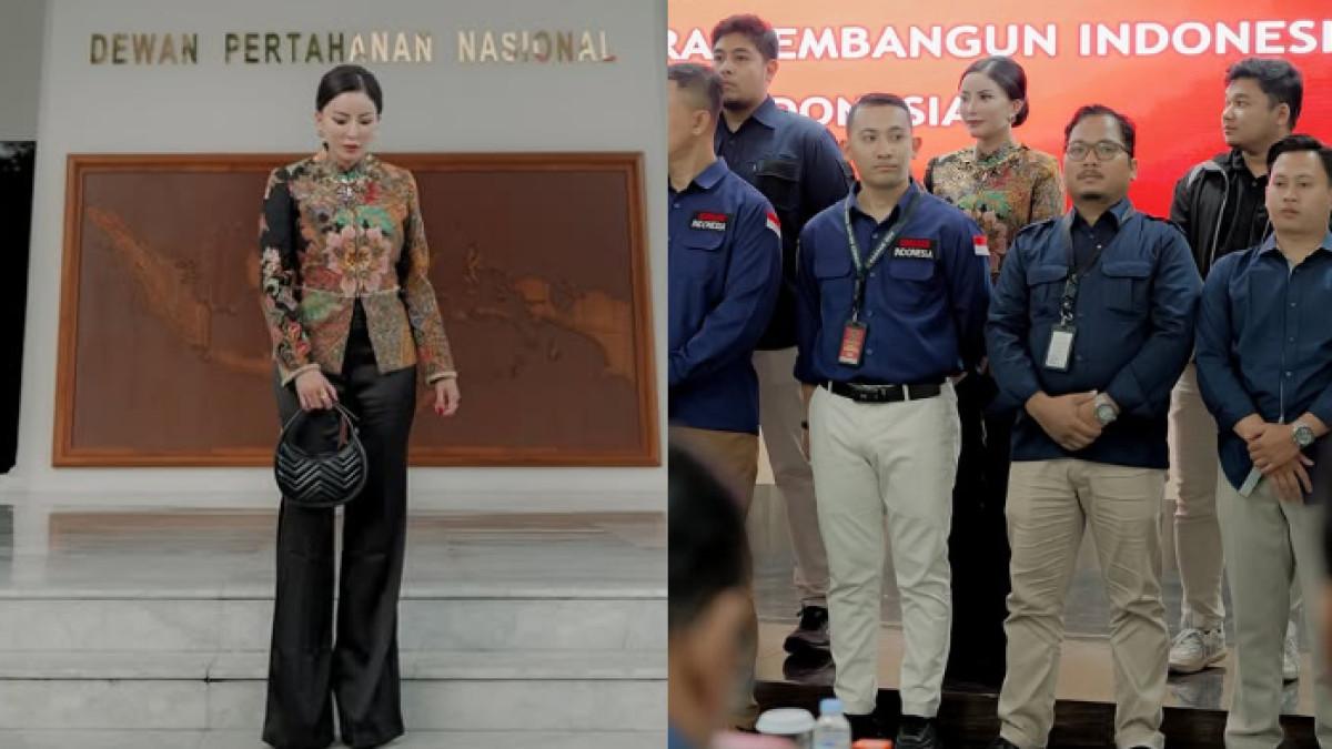 PELANTIKAN AYU AULIA - Ayu Aulia dilantik menjadi tim kreatif Kementerian Pertahanan RI. Ia mengaku melalui tes sebelum menduduki posisi tersebut.