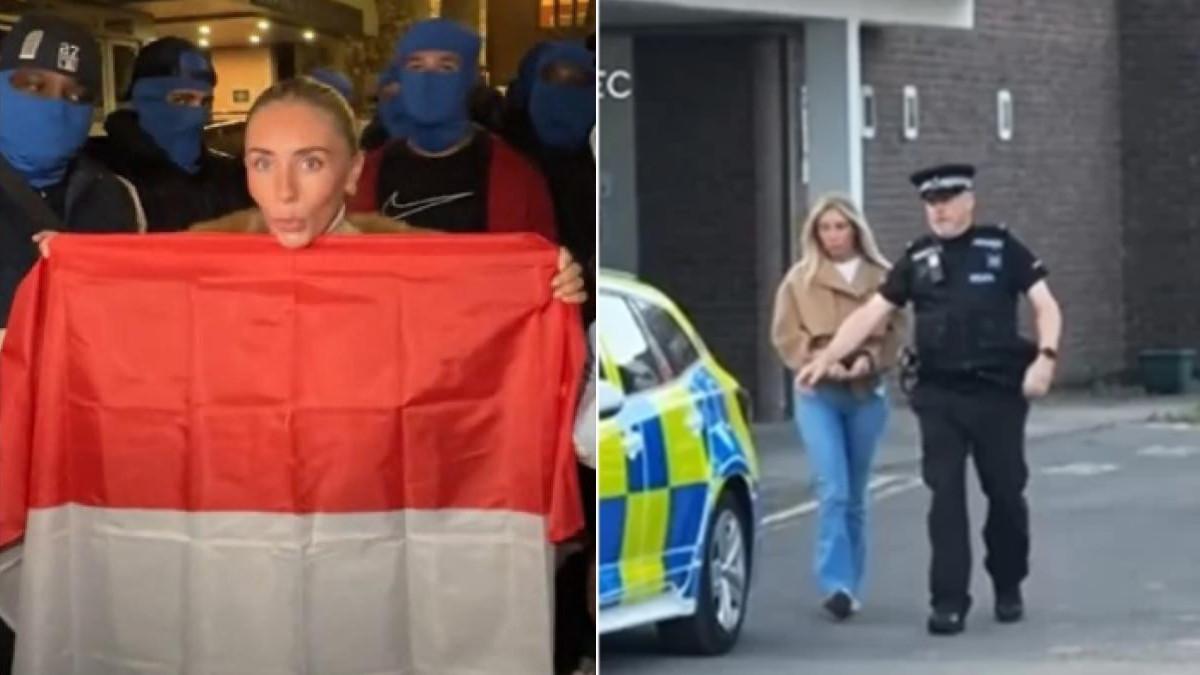 SKANDAL BONNIE BLUE - Bintang film dewasa Bonnie Blue berulah di luar KBRI London. Kini Indonesia resmi laporkan Bonnie Blue ke polisi Inggris.