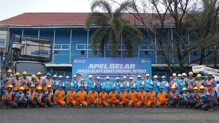 Pelaksanaan Apel siaga sistem kelistrikan PLN UID Kalselteng