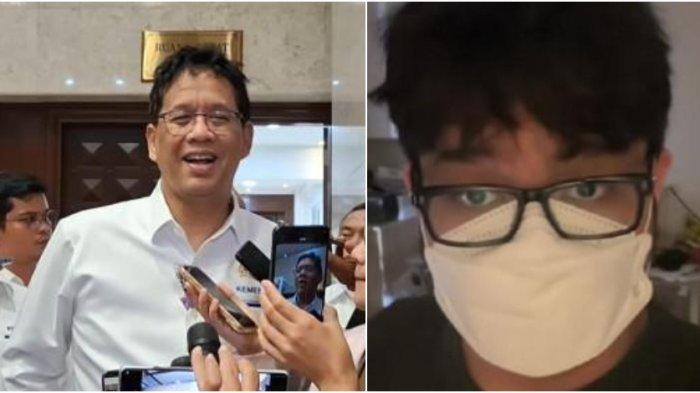 Menteri Keuangan Purbaya Yudhi Sadewa dan anak kedua Menteri Keuangan, Purbaya Yudhi Sadewa, Yudo Achilles Sadewa.