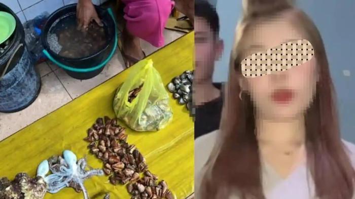 PEMBUNUHAN WANITA BAUBAU - Kolase foto unggahan terakhir wanita muda berinisial WK (23) yang jasadnya ditemukan dalam kondisi tanpa busana di bawah Jembatan Permandian Kogawuna, Kelurahan Lakologou, Kecamatan Kokalukuna, Kota Baubau, Sulawesi Tenggara (foto kiri), serta foto korban semasa hidup (kanan). Ia ditemukan dalam kondisi tidak bernyawa Minggu (21/12/2025), 2 oknum anggota TNI yakni Prada Y (19) dan Prada Z (19) diperiksa Sub Detasemen Polisi Militer (Sub Denpom) Baubau.