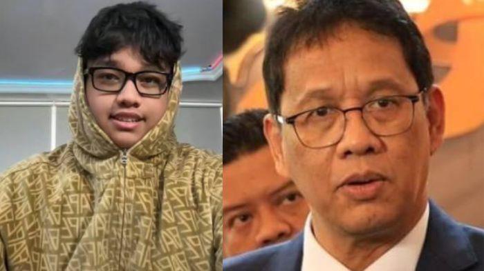 ANAK - (kiri) Yudo Sadewa, anak Purbaya Yudhi (kanan) Purbaya Yudhi Sadewa, Menteri Keuangan (Menkeu) pengganti Sri Mulyani