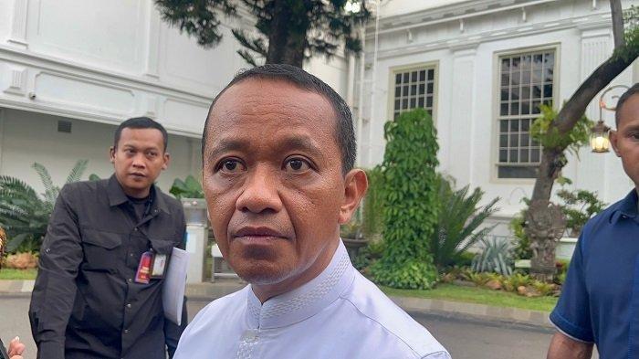 BAHLIL BENTUK TIM - Menteri ESDM Bahlil Lahadalia di Istana Kepresidenan, Jakarta, Jumat (13/12/2024).