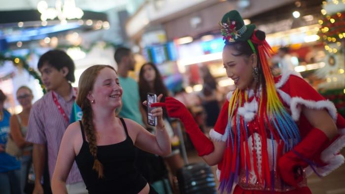 Tematik event bertajuk Joyfull Christmas hadir di Bandara Internasional I Gusti Ngurah Rai Bali. Berikan Pengalaman Berkesan Bagi Penumpang, Bandara Ngurah Rai Bali Hadirkan Joyfull Christmas