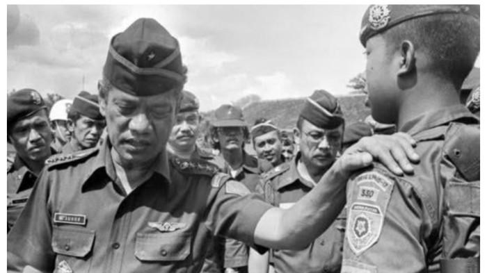 2025-12-26 - Sjafrie Sjamsoeddin (73) saat masih aktif di TNI.