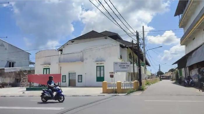 CAGAR BUDAYA -- Objek Diduga Cagar Budaya sisa bangunan eks Sekolah Kuomintang yang sudah sejak tahun 1940-an di Jalan Sriwijaya, Tanjungpandan, Belitung tercancam dirobohkan.