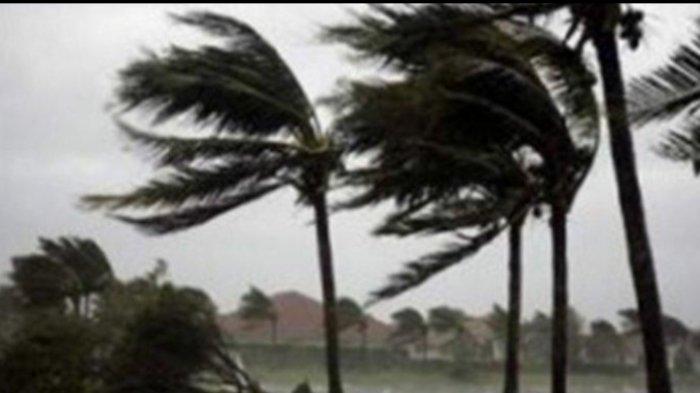Ilustrasi angin kencang yang terjadi beberapa waktu yang lalu