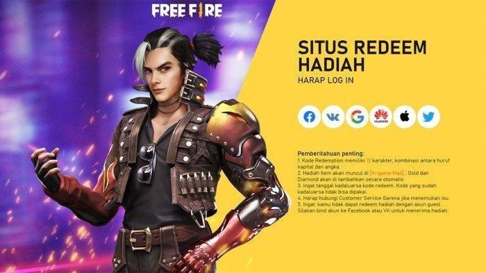 Kode Redeem Free Fire Hari Ini Senin 15 April 2024